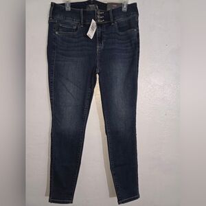 Torrid Blue Jeggings with Slim Fit and Belt Loops